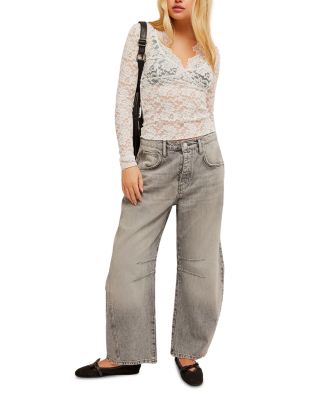 All Day Lace Long Sleeve Top