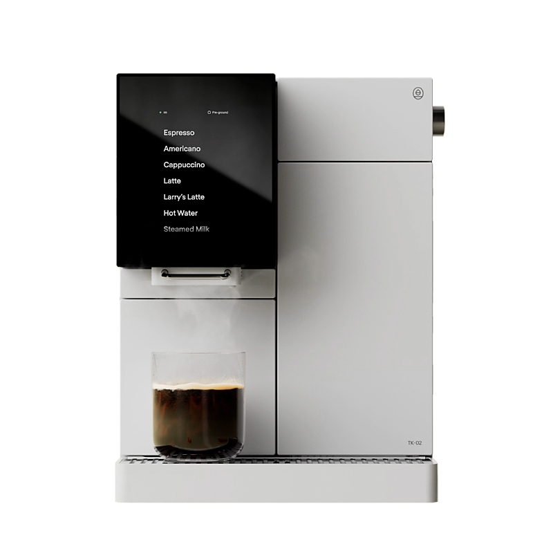 Terra Kaffe Tk-02 Super Automatic Coffee Machine In White