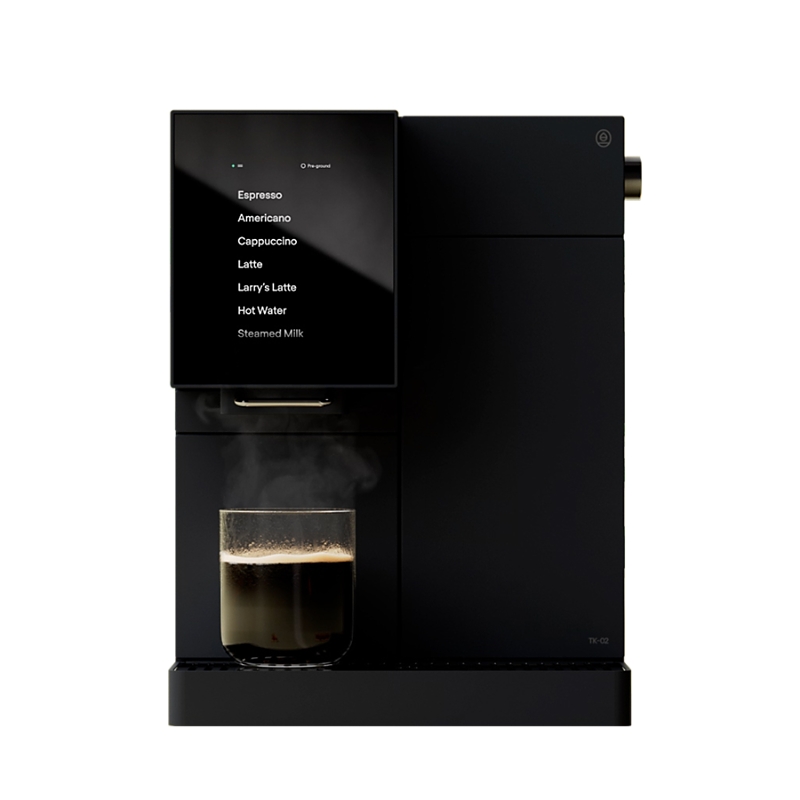Terra Kaffe Tk-02 Super Automatic Coffee Machine In Black