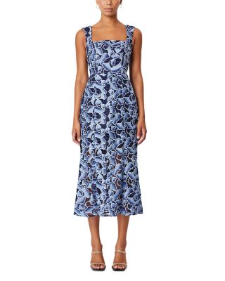 elliatt mila embroidered midi dress Elliatt Mila Embroidered Midi Dress