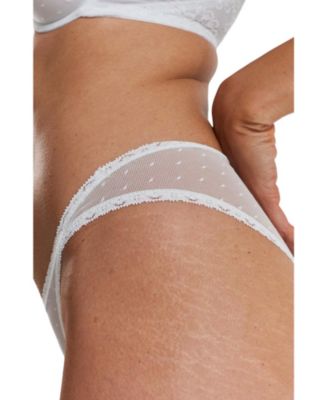 Women's Ume Recycled-Lace Mid-Rise Underwear