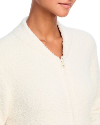 CozyChic Full Zip V Neck Lounger