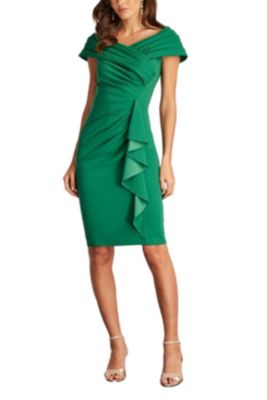 Martine Waterfall Flounce Dress