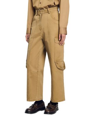 Sandro - Haytham High Rise Cargo Pants