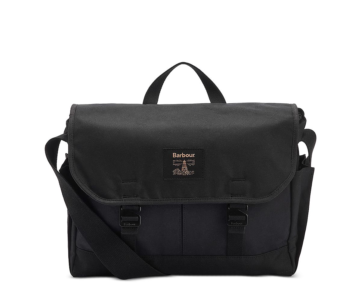 Barbour Field Wax Messenger Bag