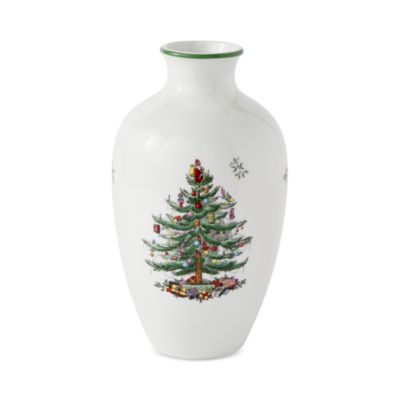 Spode - Christmas Tree 10" Posy Vase