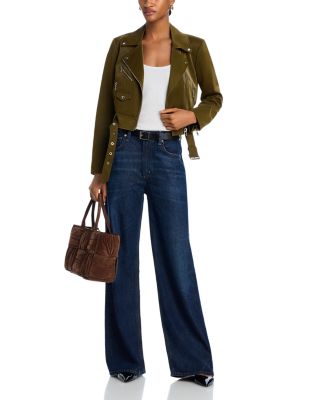 Cinq à Sept Palo Belted Moto Jacket | Bloomingdale's