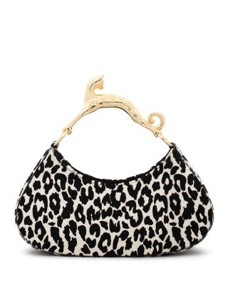Lanvin Hobo Cat Bolide Bag In Pony-Effect Leather