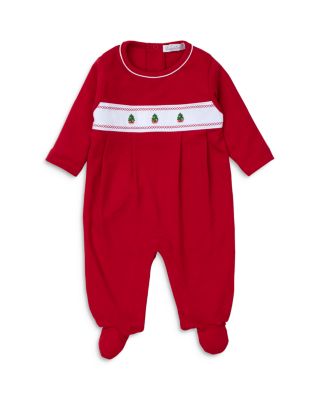 Unisex Front Stripe Footie One Piece - Baby