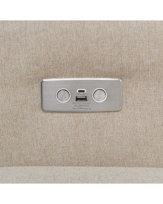 Kiwi Electronic Recliner and Swivel Glider With USB Port