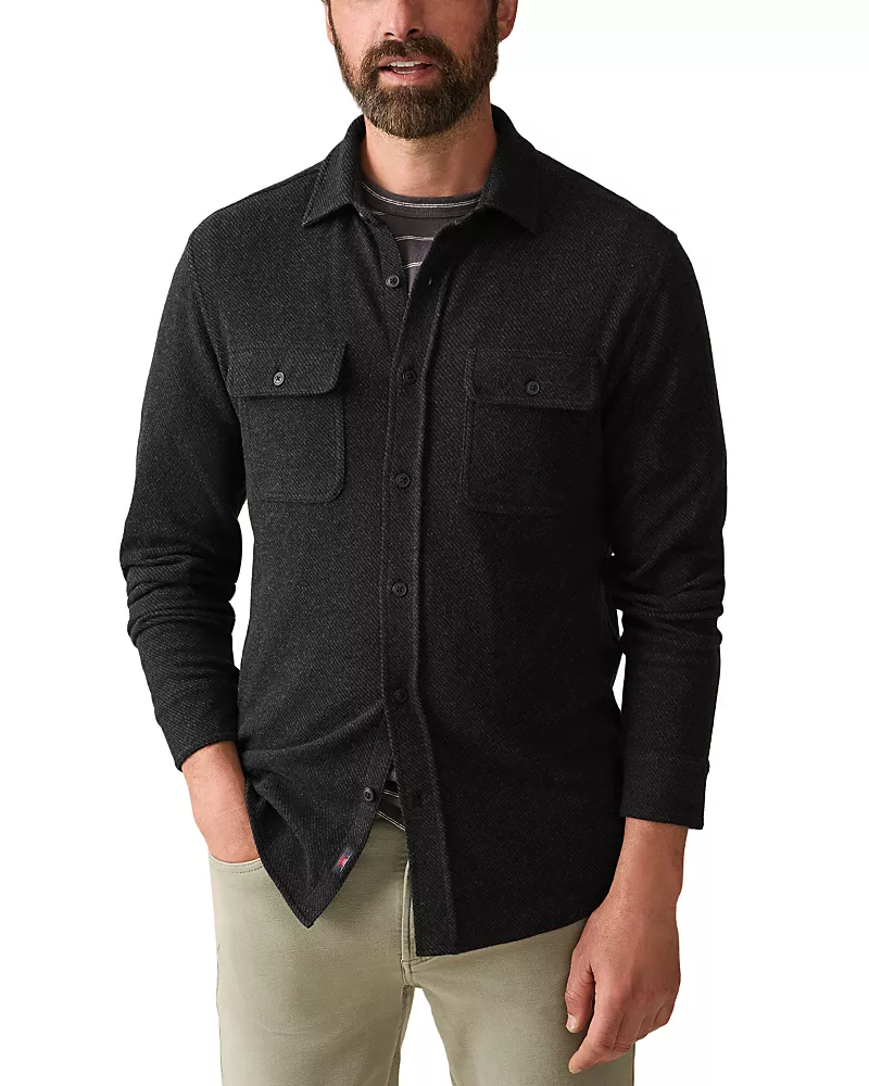 Faherty Legend Textured Shirt