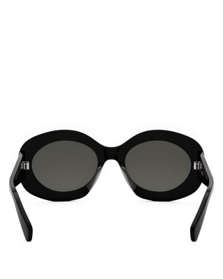 Triomphe Round Sunglasses, 54mm