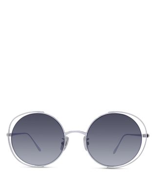 Signature Round Sunglasses, 54mm