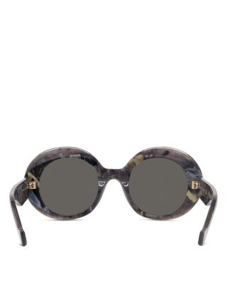 Anagram Oval Sunglasses, 50mm