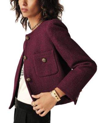 Meredith Cropped Boxy Jacket