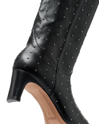 Women's Heris Studded High Heel Boots - Exclusive