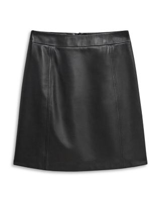 Annabelle Leather Skirt