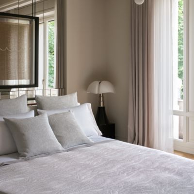 Luxury Cloud Cotton &amp; Silk Textured Euro Sham - Exclusive