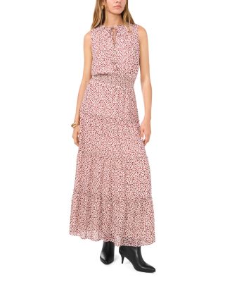 1.STATE - Cascading Ruffle Sleeveless Dress