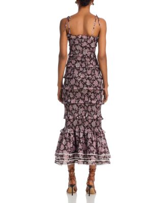 Smocked Geranium Dress 