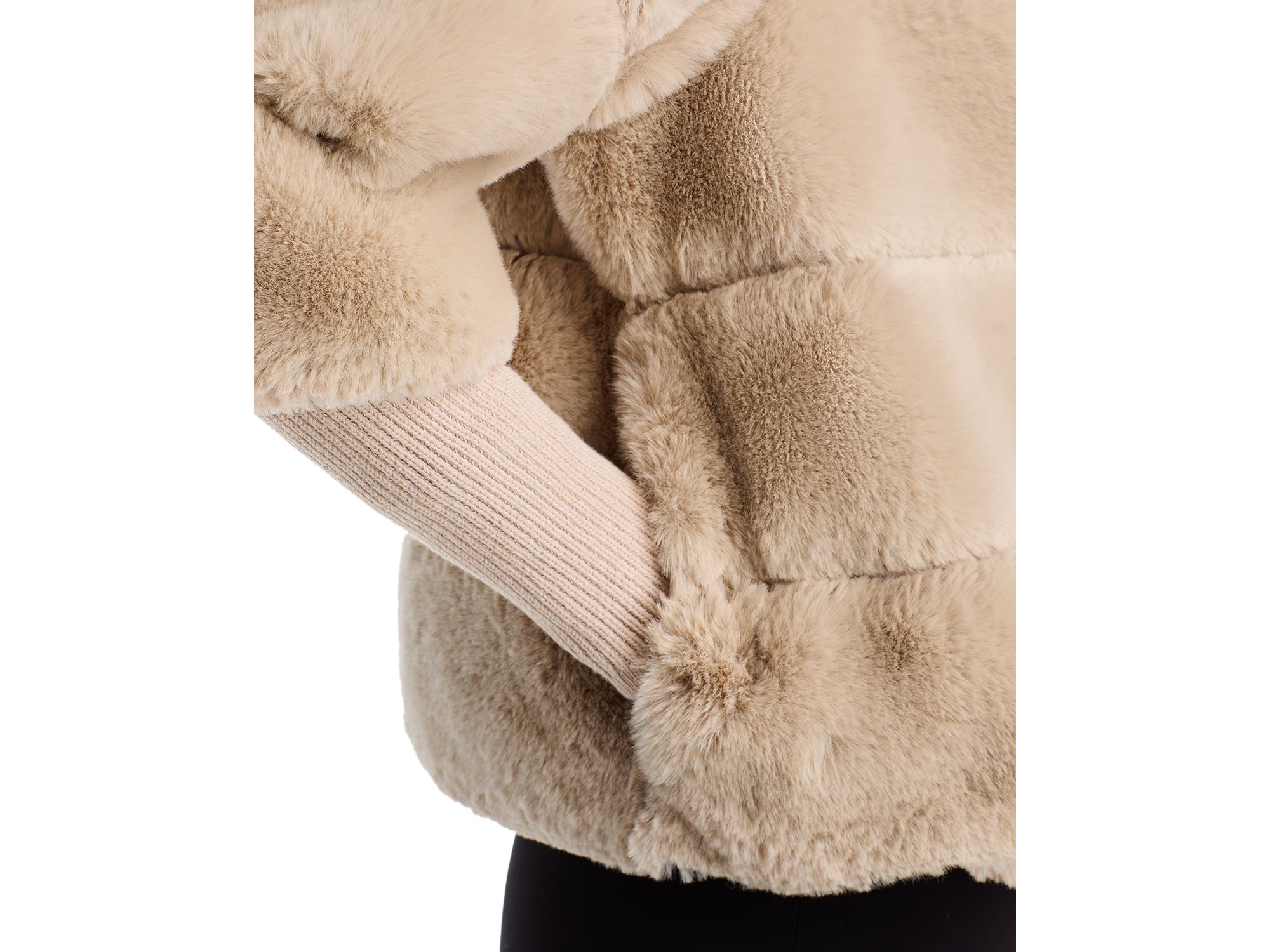 Faux Fur Jacket — Image 6