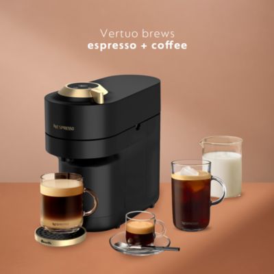 Vertuo Pop+ Deluxe Coffee and Espresso Maker with Aeroccino Milk Frother