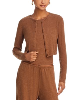 LESET - Lauren Crewneck Cardigan