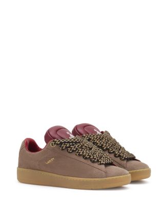 Lanvin - X Future Women's Hyper Curb Sneakers In Leather And Suede