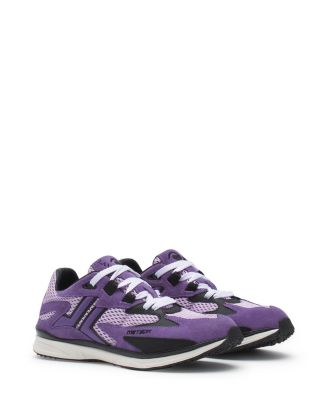 Lanvin - Women's Meteor Sneakers In Mesh And Suede