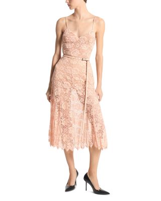 Michael Kors Collection Lace Midi Dress