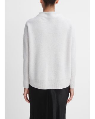 Boiled Cashmere Funnel Neck Sweater