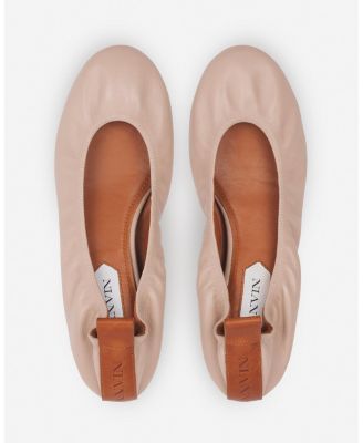 Women's the Leather Ballerina Flat