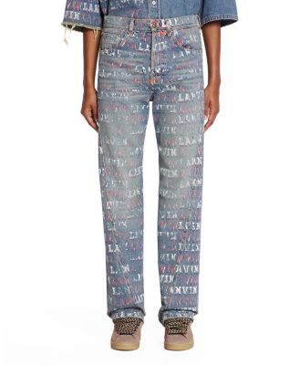 Lanvin - X Future Straight Fit Printed Pants For Women