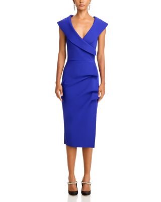 La Petite Robe Draped Faux Wrap Dress - Exclusive