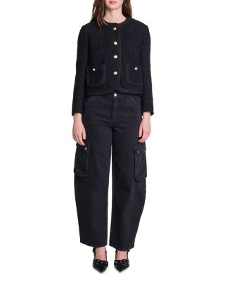 Vibleed Tweed Cropped Jacket