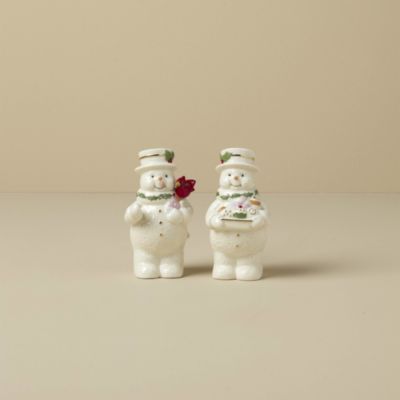 Happy Holly Days Snowmen Salt & Pepper Set