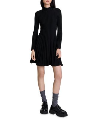 Raffie Ribbed Flared Dress