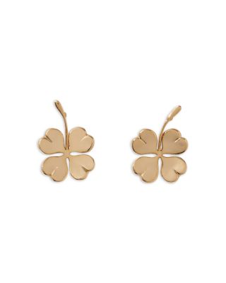 Maje - Heart Clover Drop Earrings