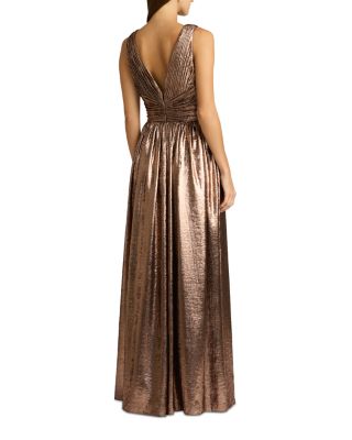 Rose Gold Metallic Gown