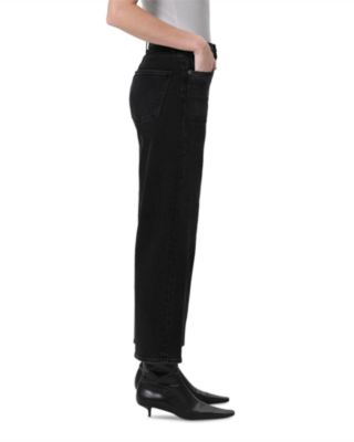 Ren High Rise Wide Leg Jeans in Hush