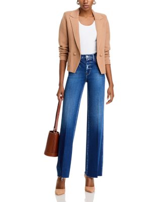 Scottie High Rise Wide Leg Jeans in Desoto