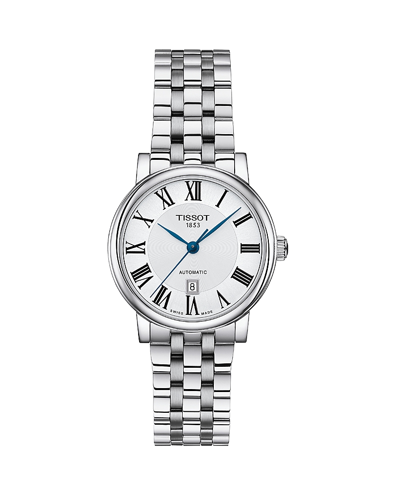 Tissot T1092103603300 Carson Stainless Steel Watch In Silver
