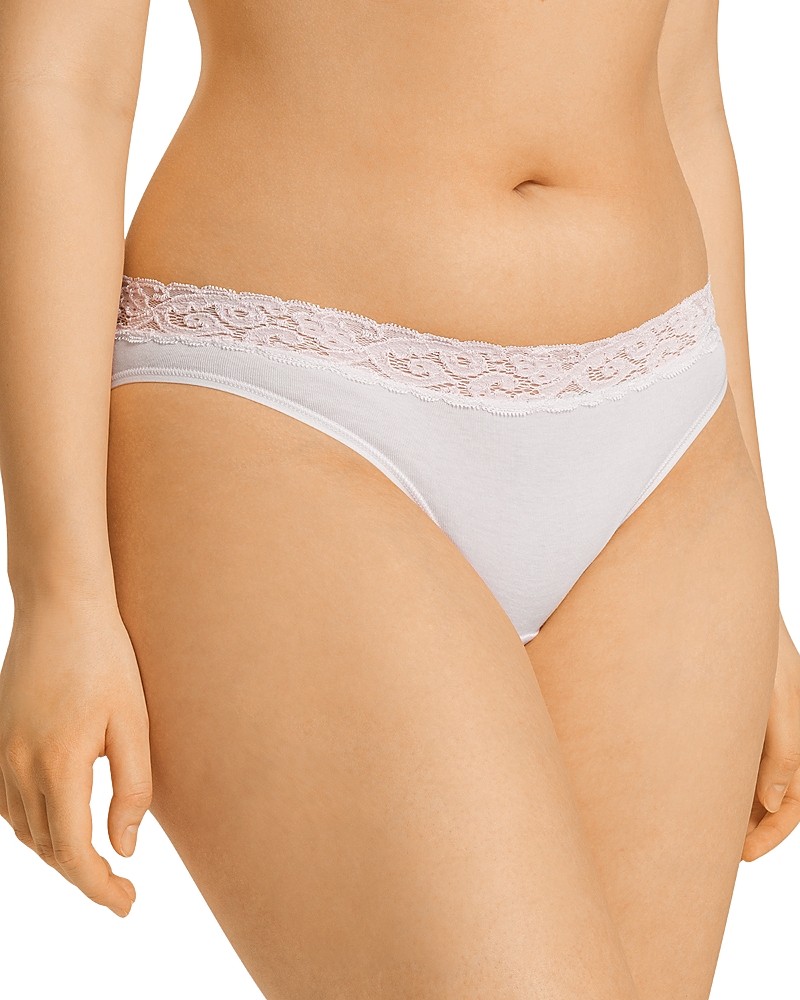 Hanro Moments High-cut Briefs In Honeydew
