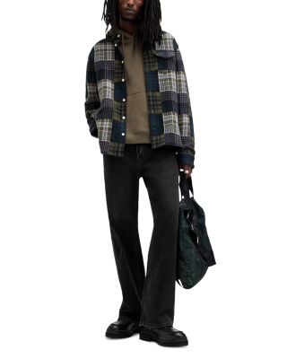 Hopton Patchwork Check Overshirt