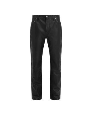 Lynch Leather Straight Fit Pants 