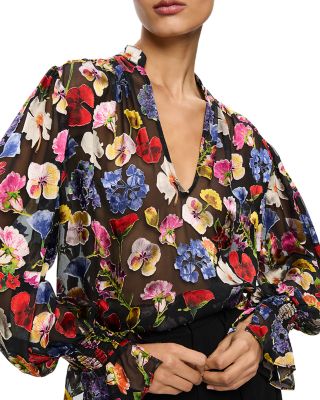 Onica Floral Print Blouse