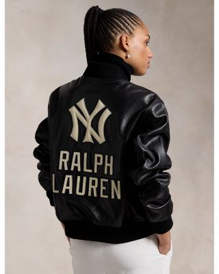 Ralph Lauren Yankees Leather Jacket | Bloomingdale's