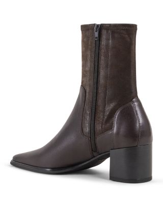 Women's Giselle Pointed Toe Block Heel Ankle Boots