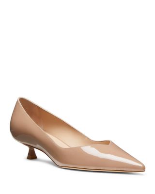 Stuart Weitzman - Women's Eva Kitten Heel Pumps