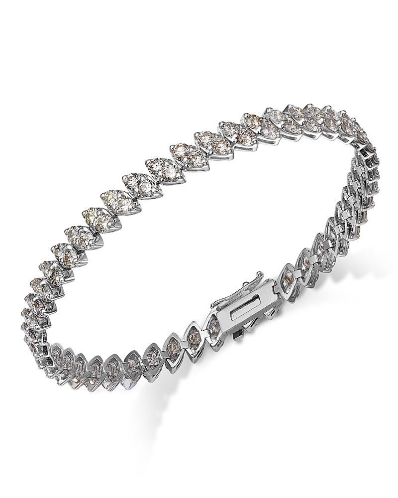 Bloomingdale's Fine Collection Bloomingdale's Diamond Tennis Bracelet In 14k White Gold, 6.50 Ct. T. W. In White/white
